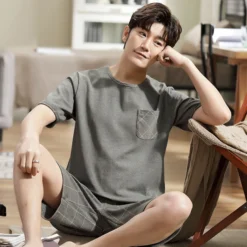 Vêtement Intérieur Homme Été Short Et T-Shirt(Vetement Interieur Homme Ete)