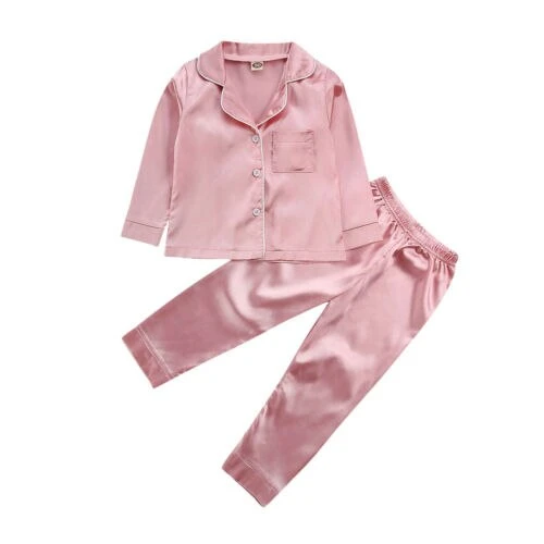 Pyjama Satin Manches Longues Fille(Pyjama Satin Manches Longues Fille) 2 Pyjama Satin Manches Longues Fille(Pyjama Satin Manches Longues Fille) – Image 2