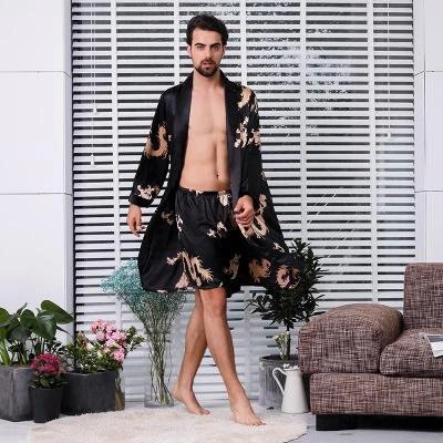 Kimono Pyjama Japonais Homme à Manches Longues(Kimono Pyjama Japonais Homme) 1 Kimono Pyjama Japonais Homme à Manches Longues(Kimono Pyjama Japonais Homme)