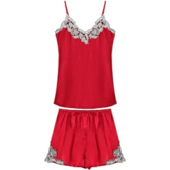 Pyjama 2 Pièces Femme Satin Avec Fleurs En Dentelles(Pyjama 2 Pieces Femme Satin) 22 Pyjama 2 Pièces Femme Satin Avec Fleurs En Dentelles(Pyjama 2 Pieces Femme Satin) -Boutique De Pyjamas HTB1CkgiSpXXXXbWXpXXq6xXFXXXW