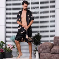 Pyjama Kimono Homme Imprimé Dragons à Manches Courtes(Pyjama Kimono Homme) 5 Pyjama Kimono Homme Imprimé Dragons à Manches Courtes(Pyjama Kimono Homme) -Boutique De Pyjamas HTB1r56zaxiH3KVjSZPfq6xBiVXaK