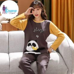 Ensemble Pyjama Coton Motif Drôle(Ensemble Pyjama Coton Motif Drole)