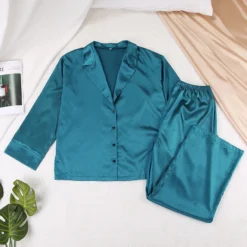 Pyjama Satin Femme Oversize(Pyjama Satin Femme Oversize) -Boutique De Pyjamas Hdee73081108a473b8a7cd638bc55dc33e