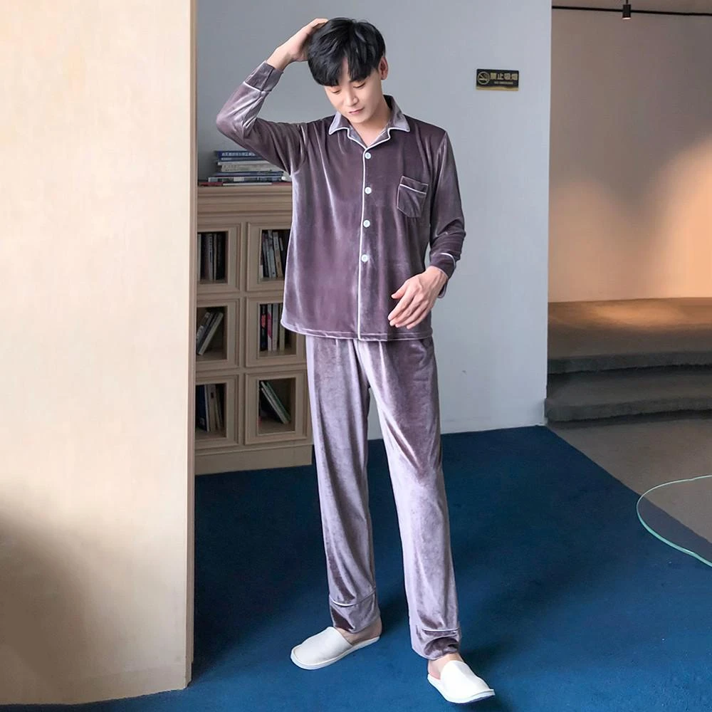 Pyjama Saint Valentin En Velours Couleurs Assorties(Pyjama Saint Valentin) 2 Pyjama Saint Valentin En Velours Couleurs Assorties(Pyjama Saint Valentin) – Image 2