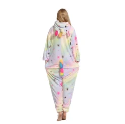 Pyjama Licorne Femme MULTICOLORE(Pyjama Licorne Femme Multicolore 8) -Boutique De Pyjamas PyjamaLicorneFememulticoloreetoile