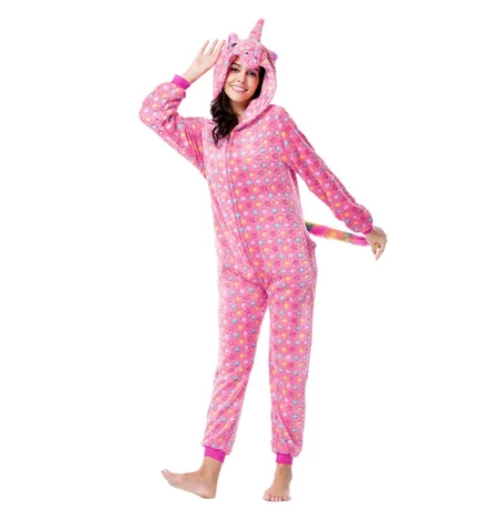 Pyjama Licorne Femme ROSE(Pyjama Licorne Femme Rose 4) 2 Pyjama Licorne Femme ROSE(Pyjama Licorne Femme Rose 4) – Image 2