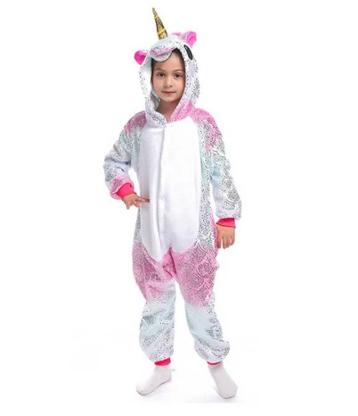 Pyjama Licorne Fille BICOLORE(Pyjama Licorne Fille Bicolore 3) 2 Pyjama Licorne Fille BICOLORE(Pyjama Licorne Fille Bicolore 3) – Image 2