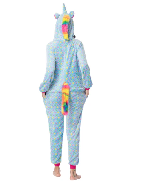 Pyjama Licorne Femme BLEU(Pyjama Licorne Femme Bleu 4) 2 Pyjama Licorne Femme BLEU(Pyjama Licorne Femme Bleu 4) – Image 2