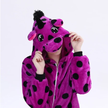 Pyjama Licorne Femme VIOLET & NOIR(Pyjama Licorne Femme Violet Noir 1) 2 Pyjama Licorne Femme VIOLET & NOIR(Pyjama Licorne Femme Violet Noir 1) – Image 2