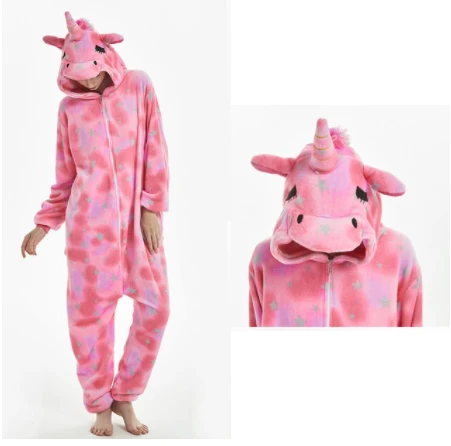 Pyjama Licorne Femme ROSE(Pyjama Licorne Femme Rose 3) 2 Pyjama Licorne Femme ROSE(Pyjama Licorne Femme Rose 3) – Image 2