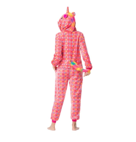 Pyjama Licorne Femme ROUGE(Pyjama Licorne Femme Rouge) 3 Pyjama Licorne Femme ROUGE(Pyjama Licorne Femme Rouge) – Image 3