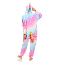 Pyjama Licorne FemmeTRICOLORE(Pyjama Licorne Femme Tricolore) -Boutique De Pyjamas PyjamaLicornefemmetricolore