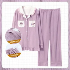 Pyjama Maternité Allaitement Imprimé à Rayures(Pyjama Maternite Allaitement) 11 Pyjama Maternité Allaitement Imprimé à Rayures(Pyjama Maternite Allaitement) -Boutique De Pyjamas Pyjamad allaitementpourFemmeRayureVerticale Violet 32b72db7 abc8 4c44 ab0b 8f6781c26b04