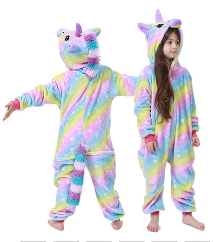 Pyjama Licorne Fille MULTICOLORE(Pyjama Licorne Fille Multicolore 5) 2 Pyjama Licorne Fille MULTICOLORE(Pyjama Licorne Fille Multicolore 5) – Image 2