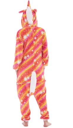 Pyjama Licorne Femme ORANGE(Pyjama Licorne Femme Orange) -Boutique De Pyjamas Pyjamalicornefemmeorange