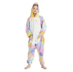 Pyjama Licorne Fille MULTICOLORE(Pyjama Licorne Fille Multicolore)