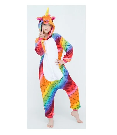 Pyjama Licorne Fille MULTICOLORE(Pyjama Licorne Fille Multicolore 8) 2 Pyjama Licorne Fille MULTICOLORE(Pyjama Licorne Fille Multicolore 8) – Image 2