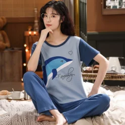 Pyjama Accordé Couple 2 Pièces à Motifs Identiques(Pyjama Accorde Couple) 5 Pyjama Accordé Couple 2 Pièces à Motifs Identiques(Pyjama Accorde Couple) -Boutique De Pyjamas S56ca7e303d6a438e870381da1299ea69Q