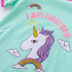 Robe De Nuit Licorne Bleu Et Rose(Robe De Nuit Licorne) -Boutique De Pyjamas S7544c907cd474a449029c50ccf7f042bY