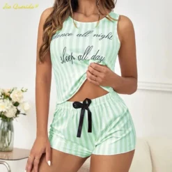 Ensemble Pyjama Sexy Rayé En Soie(Ensemble Pyjama Sexy Raye) 13 Ensemble Pyjama Sexy Rayé En Soie(Ensemble Pyjama Sexy Raye) -Boutique De Pyjamas S96a06bfe09b34bcca5e219a83511b268j