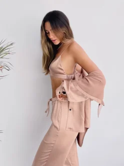 Pyjama Satin Femme Luxe Ensemble 3 Pièces(Pyjama Satin Femme Luxe) 20 Pyjama Satin Femme Luxe Ensemble 3 Pièces(Pyjama Satin Femme Luxe) -Boutique De Pyjamas Saf790eb59d3446898dbb2bfd271aaefan