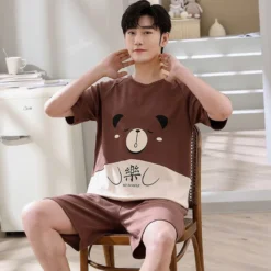 Ensemble Pyjama Assorti Couple Avec Motif Similaire(Ensemble Pyjama Assorti Couple) 5 Ensemble Pyjama Assorti Couple Avec Motif Similaire(Ensemble Pyjama Assorti Couple) -Boutique De Pyjamas Sec2e726930d44084b4da01defecf611bW