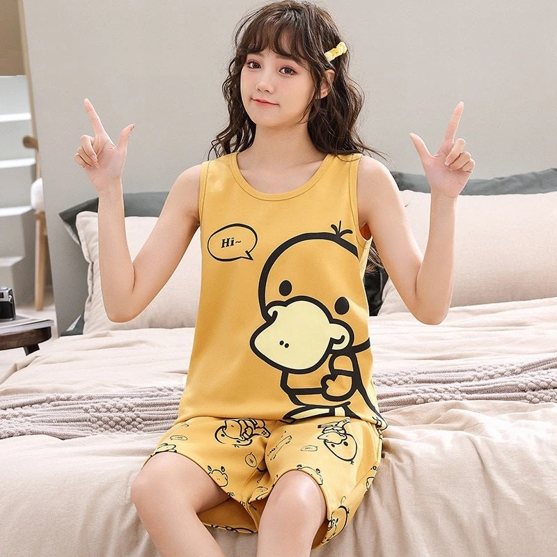 Pyjama Couple Rigolo Sans Manches(Pyjama Couple Rigolo) 3 Pyjama Couple Rigolo Sans Manches(Pyjama Couple Rigolo) – Image 3