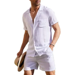 Ensemble Pyjama Homme Short Et Chemise Décontracté(Ensemble Pyjama Homme Short) 17 Ensemble Pyjama Homme Short Et Chemise Décontracté(Ensemble Pyjama Homme Short) -Boutique De Pyjamas Uc095dcf5bcf8461e9629824586c99c0eD