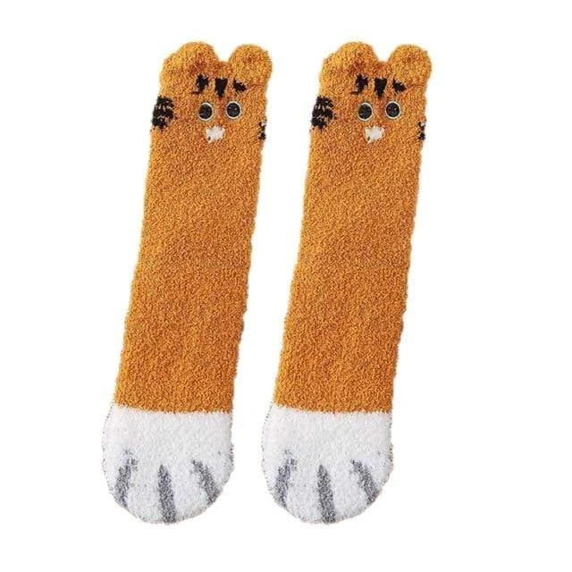 Chaussette Pilou Pilou TÊTE CHAT ROUX(Chaussette Pilou Pilou Chat Roux) 1 Chaussette Pilou Pilou TÊTE CHAT ROUX(Chaussette Pilou Pilou Chat Roux)