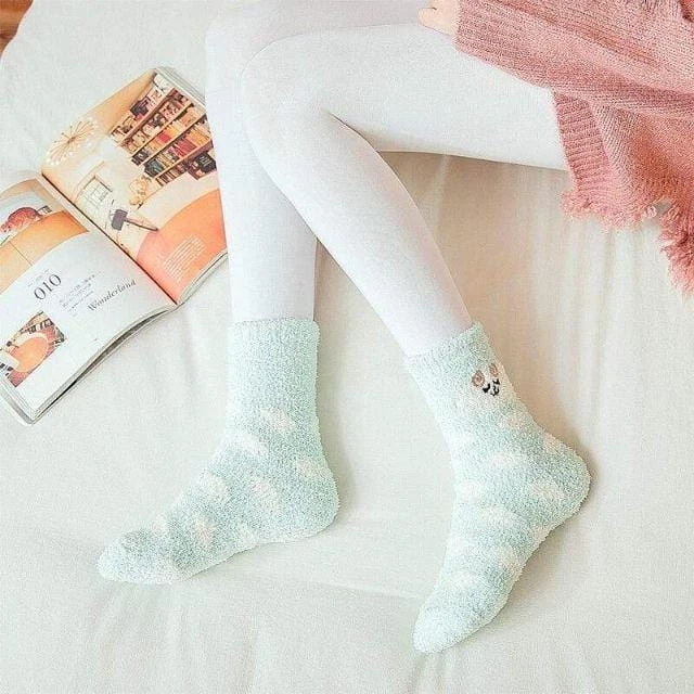 Chaussette Pilou Pilou CHAT BLEU CLAIR(Chaussette Pilou Pilou Chat Bleu Clair) 2 Chaussette Pilou Pilou CHAT BLEU CLAIR(Chaussette Pilou Pilou Chat Bleu Clair) – Image 2