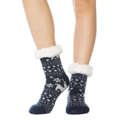 Chaussette Pilou Pilou RENNE BLEU(Chaussette Pilou Pilou Renne Bleu)