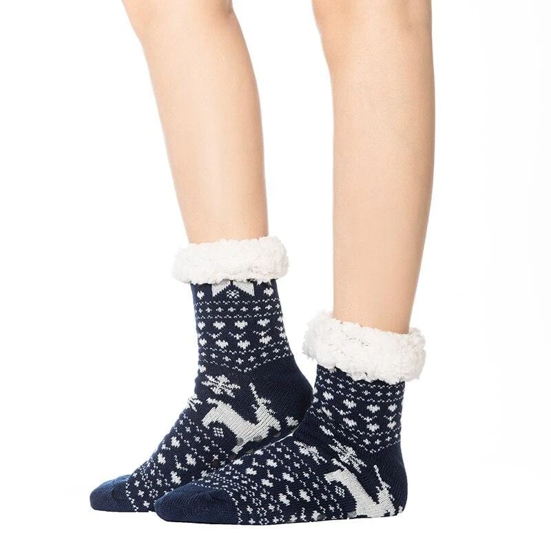 Chaussette Pilou Pilou RENNE BLEU(Chaussette Pilou Pilou Renne Bleu) 2 Chaussette Pilou Pilou RENNE BLEU(Chaussette Pilou Pilou Renne Bleu) – Image 2