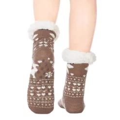 Chaussette Pilou Pilou RENNE MARRON(Chaussette Pilou Pilou Renne Marron) 7 Chaussette Pilou Pilou RENNE MARRON(Chaussette Pilou Pilou Renne Marron) -Boutique De Pyjamas chaussette pilou pilou hiver marron 1500x1500 1