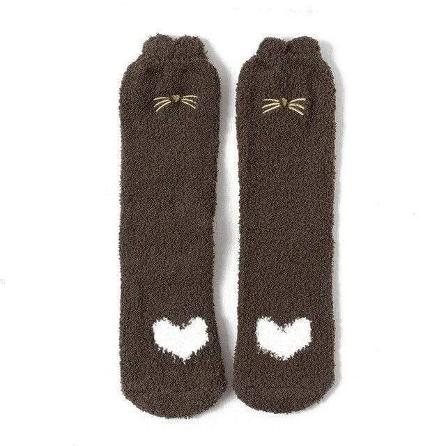 Chaussette Pilou Pilou COEUR MARRON(Chaussette Pilou Pilou Coeur Marron) 1 Chaussette Pilou Pilou COEUR MARRON(Chaussette Pilou Pilou Coeur Marron)