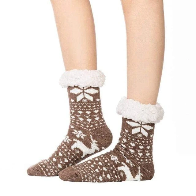 Chaussette Pilou Pilou RENNE MARRON(Chaussette Pilou Pilou Renne Marron) 1 Chaussette Pilou Pilou RENNE MARRON(Chaussette Pilou Pilou Renne Marron)