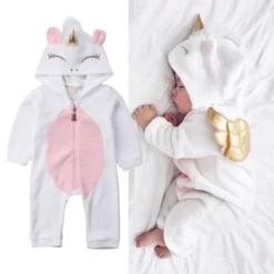 Boutique De Pyjamas 45 Boutique De Pyjamas -Boutique De Pyjamas combinaison licorne bebe blanche alicia