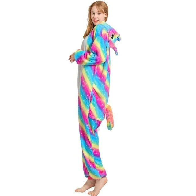 Pyjama Licorne Femme MULTICOLORE(Pyjama Licorne Femme Multicolore 10) 2 Pyjama Licorne Femme MULTICOLORE(Pyjama Licorne Femme Multicolore 10) – Image 2