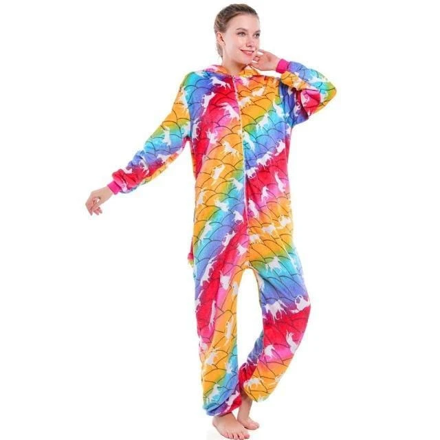 Pyjama Licorne Femme MULTICOLORE(Pyjama Licorne Femme Multicolore 6) 2 Pyjama Licorne Femme MULTICOLORE(Pyjama Licorne Femme Multicolore 6) – Image 2
