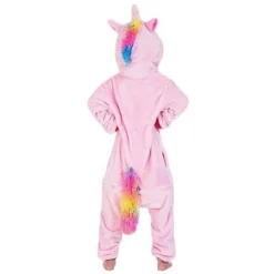 Pyjama Licorne Fille ROSE(Pyjama Licorne Fille Rose 2) -Boutique De Pyjamas combinaison pyjama licorne fille rose tagada dos 640x640 1