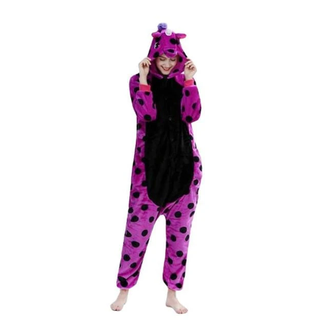 Pyjama Licorne Femme VIOLET & NOIR(Pyjama Licorne Femme Violet Noir) 1 Pyjama Licorne Femme VIOLET & NOIR(Pyjama Licorne Femme Violet Noir)