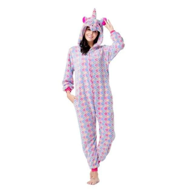 Pyjama Licorne Femme MULTICOLORE(Pyjama Licorne Femme Multicolore 1) 2 Pyjama Licorne Femme MULTICOLORE(Pyjama Licorne Femme Multicolore 1) – Image 2