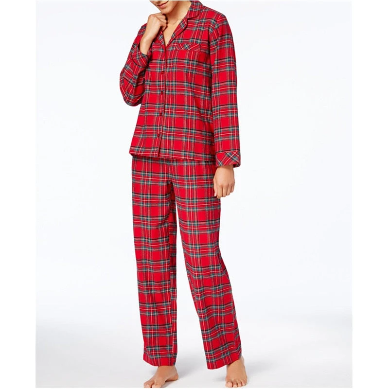 Pyjama De Noël Famille CARREAUX(Pyjama De Noel Famille Carreaux) 2 Pyjama De Noël Famille CARREAUX(Pyjama De Noel Famille Carreaux) – Image 2