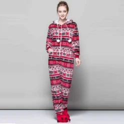 Pyjama Noël Femme MOTIFS NOËL(Pyjama Noel Femme Motifs Noel)