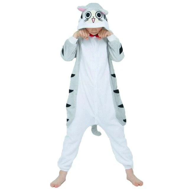 Pyjama Animaux Enfant CHAT GRIS(Pyjama Animaux Enfant Chat Gris) 1 Pyjama Animaux Enfant CHAT GRIS(Pyjama Animaux Enfant Chat Gris)
