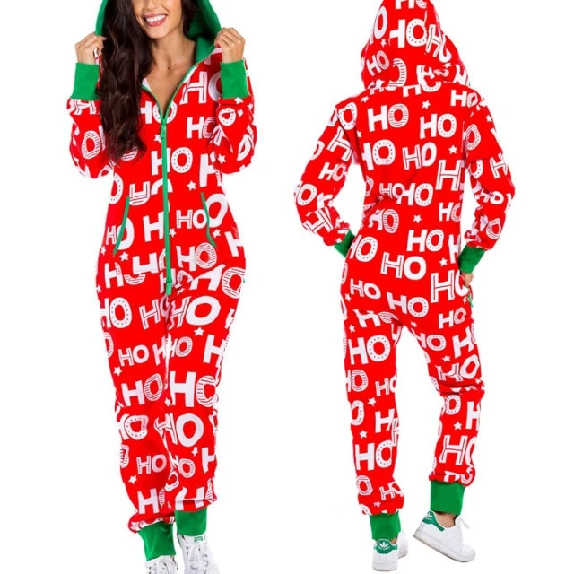 Pyjama Noël Femme HO HO HO(Pyjama Noel Femme Ho Ho Ho) 1 Pyjama Noël Femme HO HO HO(Pyjama Noel Femme Ho Ho Ho)