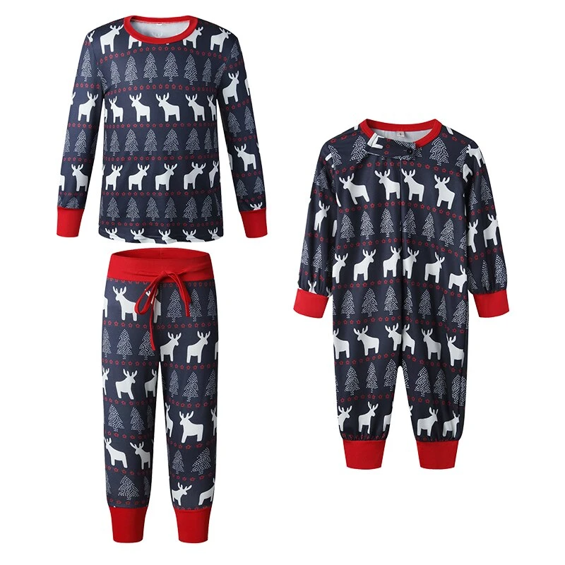 Pyjama De Noël Famille RENNE ET SAPIN(Pyjama De Noel Famille Renne Et Sapin) 2 Pyjama De Noël Famille RENNE ET SAPIN(Pyjama De Noel Famille Renne Et Sapin) – Image 2