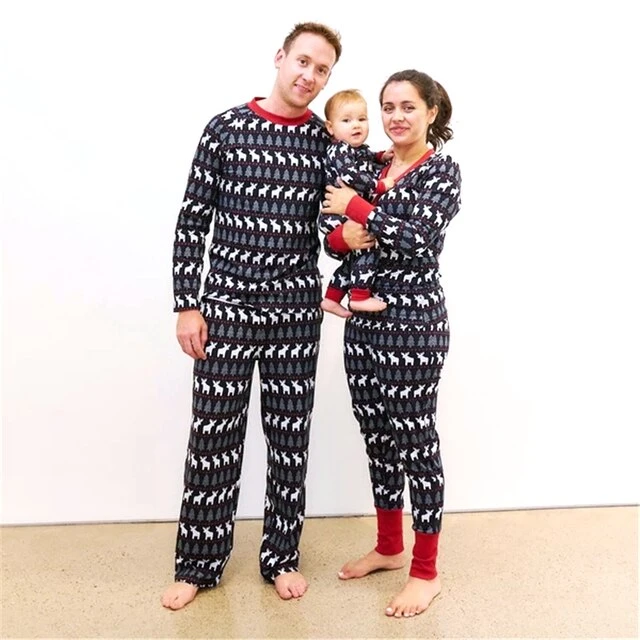Pyjama De Noël Famille RENNE ET SAPIN(Pyjama De Noel Famille Renne Et Sapin) 1 Pyjama De Noël Famille RENNE ET SAPIN(Pyjama De Noel Famille Renne Et Sapin)