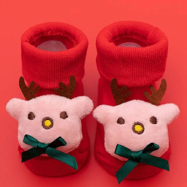 Chaussette Pilou Pilou Bébé NOËL(Chaussette Pilou Pilou Bebe Noel) 1 Chaussette Pilou Pilou Bébé NOËL(Chaussette Pilou Pilou Bebe Noel)