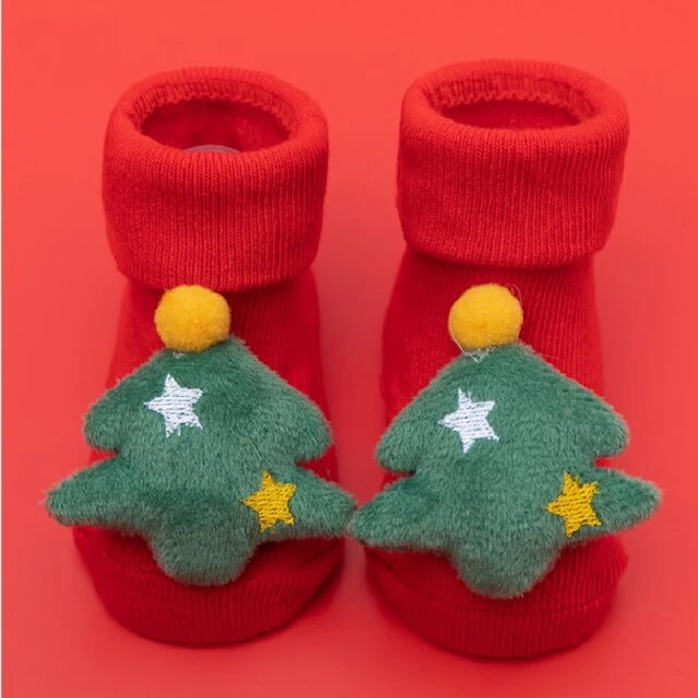 Chaussette Pilou Pilou Bébé NOËL(Chaussette Pilou Pilou Bebe Noel) 5 Chaussette Pilou Pilou Bébé NOËL(Chaussette Pilou Pilou Bebe Noel) – Image 5