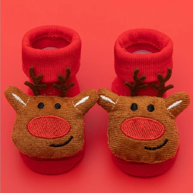 Chaussette Pilou Pilou Bébé NOËL(Chaussette Pilou Pilou Bebe Noel) 4 Chaussette Pilou Pilou Bébé NOËL(Chaussette Pilou Pilou Bebe Noel) – Image 4